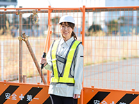 女性も安心して働ける職場です